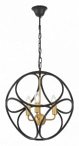 Подвесная люстра LUMINA DECO Casai LDP 1243-3 BK+MD