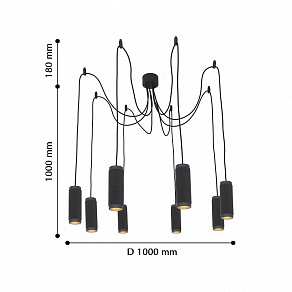 Подвесной светильник Favourite Kinescope 2452-8P