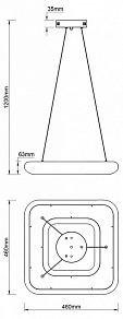 Подвесной светильник Escada Soft 10259/1LED