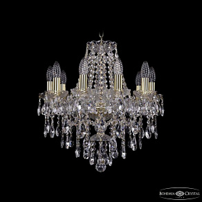 Подвесная люстра Bohemia Ivele Crystal 1415 1415/10/165 G