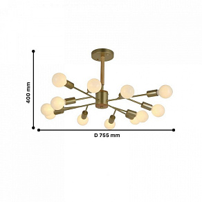 Люстра на штанге F-promo Liber 2587-12P