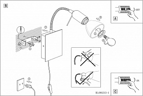 Бра Eglo Ares 1 86213