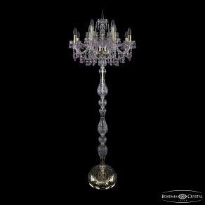 Торшер Bohemia Ivele Crystal 1410 1410T1/8+4/195-165 G V7010
