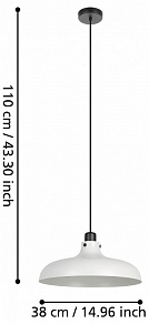 Подвесной светильник Eglo Matlock 43825