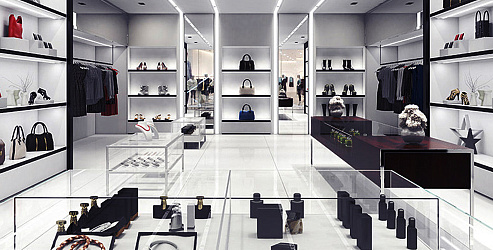 Освещение магазинов