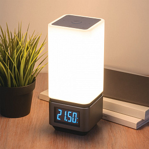 Настольная лампа офисная Eurosvet Media 80418/1 серебристый