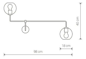Накладной светильник Nowodvorski Monaco 9362