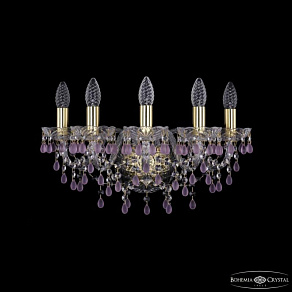 Бра Bohemia Ivele Crystal 1410 1410B/5/160 G V7010
