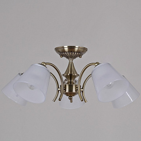 Люстра на штанге ILLUMICO  IL0910-5CSQ-26 AB ELITE