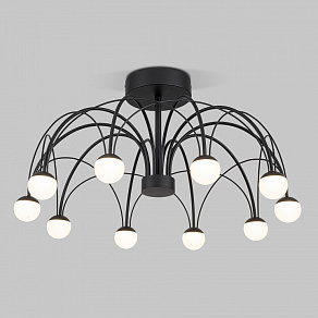 Люстра на штанге Eurosvet Ragno 90035/10 LED черный