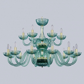 Подвесная люстра Bohemia Ivele Crystal Ivele Crystal 3 1310/12+6/360/2d G Bi/Birusa/M-1G