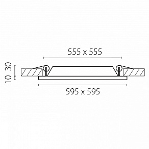 Встраиваемый светильник Lightstar Zocco 224364