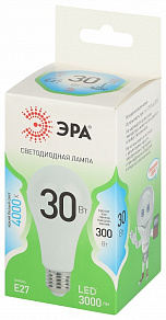 Лампа светодиодная Эра Green Line E27 30Вт 4000K LED A65-30W-840-E27 GL