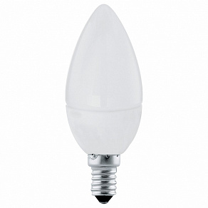 Лампа светодиодная [поставляется по 10 штук] Eglo С37 E14 4Вт 3000K 11421
