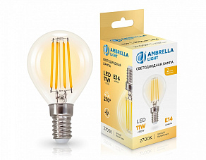 Лампа светодиодная Ambrella Light G45 451133