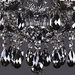 Подвесная люстра Bohemia Ivele Crystal 1413 1413/8/200/Ni/M781