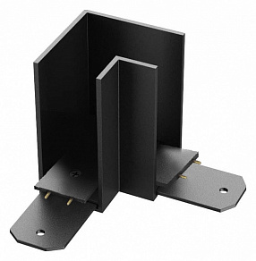 Соединитель угловой внутренний для треков встраиваемых Denkirs TR2102 TR2102-BK