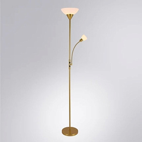 Торшер Arte Lamp DUETTO A4085PN-2PB