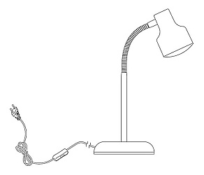 Настольная лампа офисная Globo Rois 56213-1T