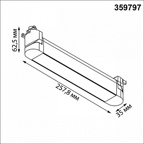 Накладной светильник Novotech PORT 359797