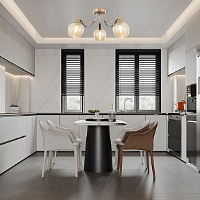 Потолочная люстра Arte Milano AMALFI-322306 322306/3 FG+BK