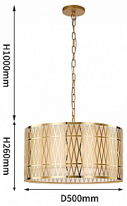 Подвесной светильник Favourite Dolium 4133-5P