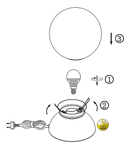 Настольная лампа декоративная Globo Kitty 21928