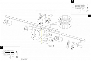 Спот Eglo ПРОМО Cerbero 93117