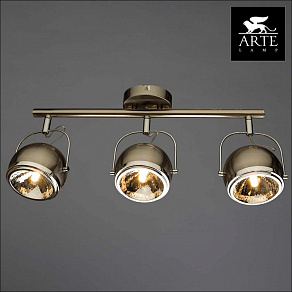 Спот Arte Lamp Orbiter A4509PL-3SS