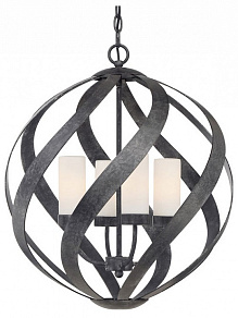 Подвесной светильник Quoizel Blacksmith QN-BLACKSMITH-4P-OBK