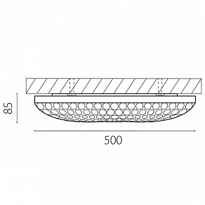 Накладной светильник Lightstar Arco III 225540