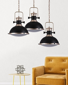 Подвесной светильник LUMINA DECO Batore LDP 274-1 BK