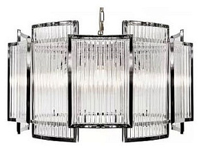 Подвесной светильник iLamp Tribeca MD0276-6C CHROME+SMOKY GRAY