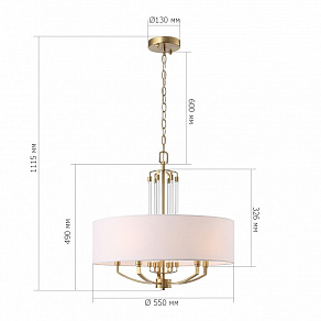 Подвесная люстра ST-Luce BRASS SL1403.303.05