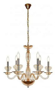 Подвесная люстра iLamp Mercury P9448-6 Gold
