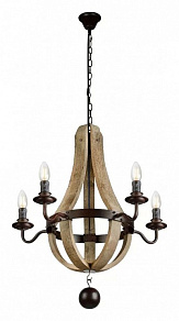 Подвесная люстра iLamp Epoca Loft6183-5B