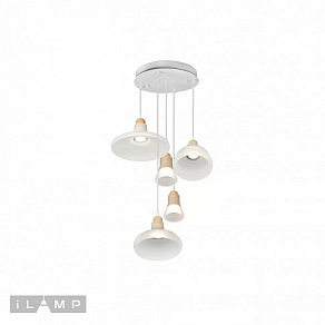 Подвесной светильник iLamp Puro AP9006-5 WH
