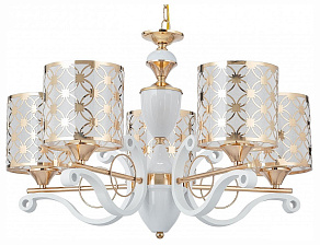 Подвесная люстра Arte Milano Florentia-3097 303097/5 Wh/Gd