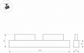 Накладной светильник Arlight MAG-ORIENT 049997