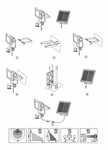Светильник на штанге Globo Solar 3716S