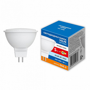 Лампа светодиодная Volpe  GU5.3 5Вт 4000K UL-00008833