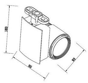 Светильник на штанге Horoz Electric Venedikt HRZ00000863