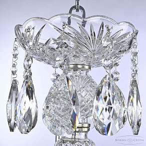 Подвесная люстра Bohemia Ivele Crystal 117 117/10+5/240 Ni