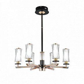 Люстра на штанге Indigo Grandioso 13038/6R Black