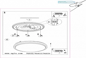 Накладной светильник Eglo ПРОМО Competa 1 96033