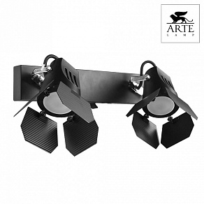 Спот Arte Lamp Cinema A3092AP-2BK