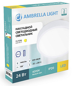 Накладной светильник Ambrella DLR DLR366