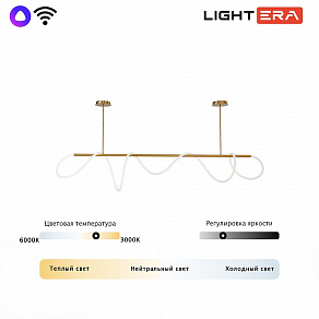 Светильник на штанге LIGHTERA Nyasa LE117L-200GA WIFI