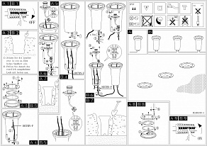 Встраиваемый в дорогу светильник Eglo Riga 3 86188