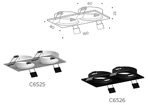 Встраиваемый светильник Ambrella Light C C6526